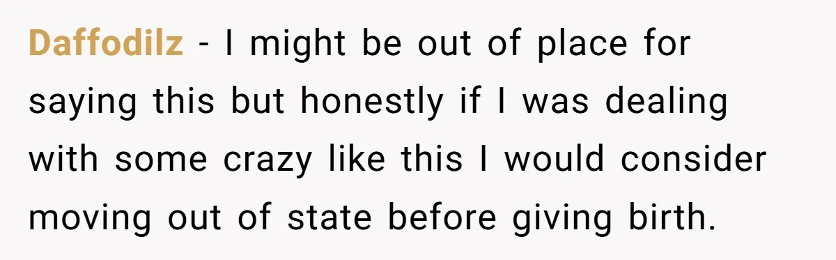 Mom-to-Be Publicly Pushes Back After Ex’s Girlfriend Announces “Their” Pregnancy Daffodilz − I might be out of place for saying this but honestly if I was dealing with some crazy like this I would consider moving out of state before...