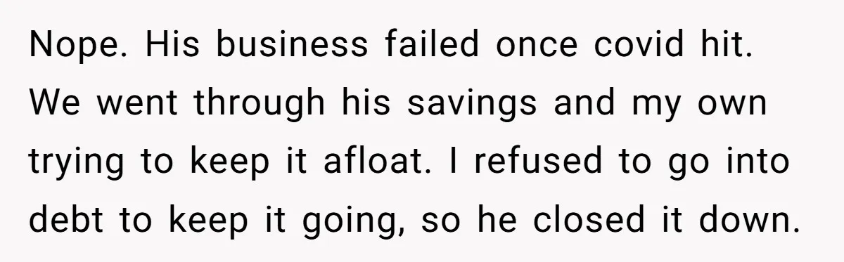 Wife Endured Years Of Cruel In-Laws Then Replaced Luxury Gifts With Dollar-Store Revenge Before Divorce Nope. His business failed once covid hit. We went through his savings and my own trying to keep it afloat. I refused to go into debt to keep it going,...