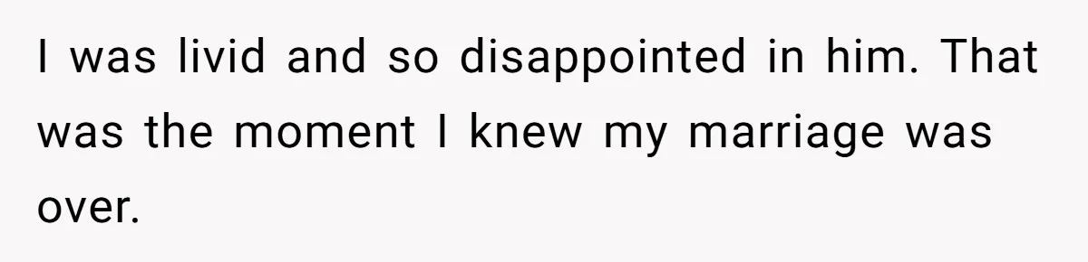 Wife Endured Years Of Cruel In-Laws Then Replaced Luxury Gifts With Dollar-Store Revenge Before Divorce I was livid and so disappointed in him. That was the moment I knew my marriage was over.