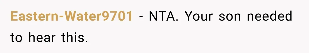 Woman Confronts Her Son For Choosing Beer Over His Exhausted Wife And He Says She Ruined Everything Eastern-Water9701 − NTA. Your son needed to hear this.