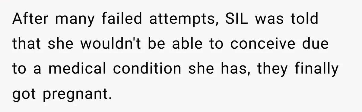 Miracle-Baby Parents Demand Flower Girl Spot, Get Furious When Bride Refuses to Replace Her Stepdaughter After many failed attempts, SIL was told that she wouldn't be able to conceive due to a medical condition she has, they finally got pregnant.