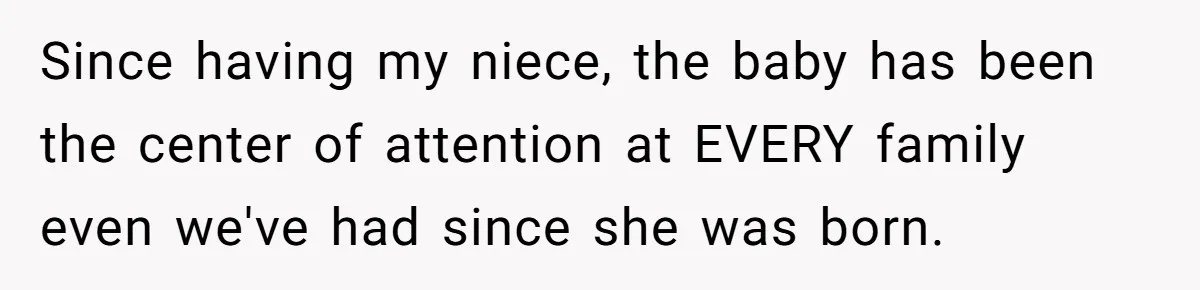 Miracle-Baby Parents Demand Flower Girl Spot, Get Furious When Bride Refuses to Replace Her Stepdaughter Since having my niece, the baby has been the center of attention at EVERY family even we've had since she was born.