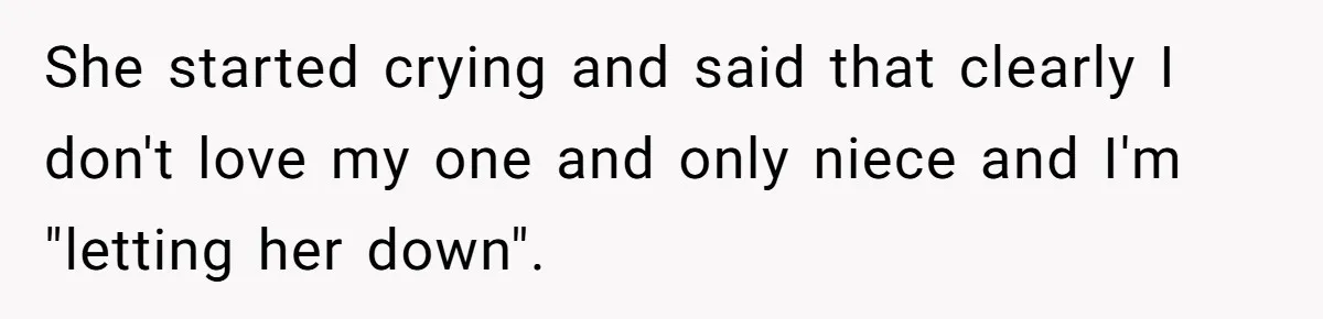 Miracle-Baby Parents Demand Flower Girl Spot, Get Furious When Bride Refuses to Replace Her Stepdaughter She started crying and said that clearly I don't love my one and only niece and I'm "letting her down".