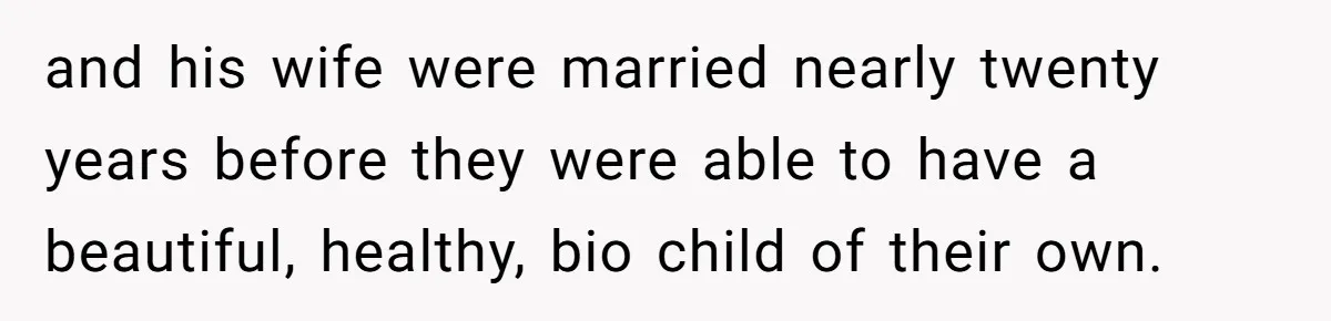 Miracle-Baby Parents Demand Flower Girl Spot, Get Furious When Bride Refuses to Replace Her Stepdaughter and his wife were married nearly twenty years before they were able to have a beautiful, healthy, bio child of their own.