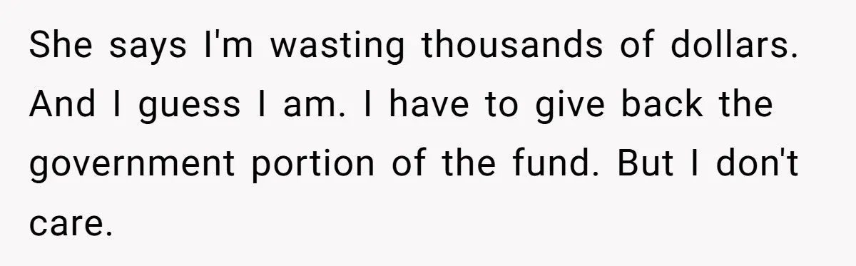 Grieving Father Uses Late Son’s College Fund For Beer Trip After Ex-Wife Demands Cash For Stepson She says I'm wasting thousands of dollars. And I guess I am. I have to give back the government portion of the fund. But I don't care.