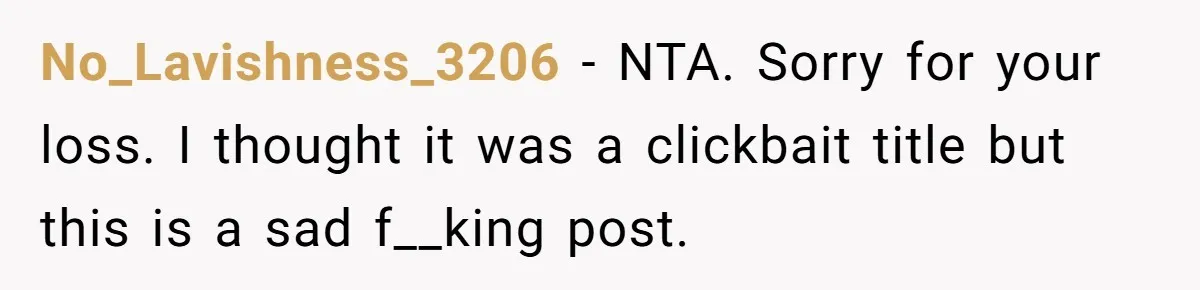 Grieving Father Uses Late Son’s College Fund For Beer Trip After Ex-Wife Demands Cash For Stepson No_Lavishness_3206 − NTA. Sorry for your loss. I thought it was a clickbait title but this is a sad f__king post.