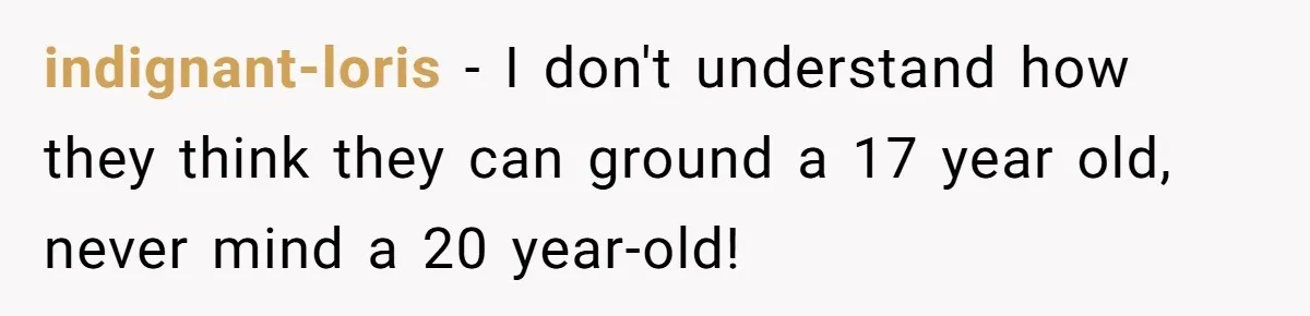 Stepdad Mocks Teen With Fake Car Gift, Freaks Out When Teen Fires Back indignant-loris − I don't understand how they think they can ground a 17 year old, never mind a 20 year-old!