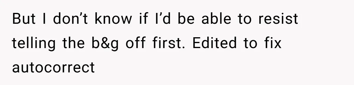 Woman Leaves Wedding Early After Being Humiliated By Couple’s Arbitrary Rules But I don’t know if I’d be able to resist telling the b&g off first. Edited to fix autocorrect