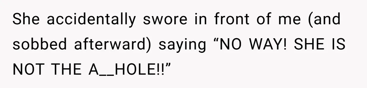 MIL Tried To Snoop In DIL's Bedroom, So DIL Used Glitter To Catch Her Trying To Snoop She accidentally swore in front of me (and sobbed afterward) saying “NO WAY! SHE IS NOT THE A__HOLE!!”