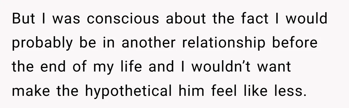 Friend Gives Honest Opinion About Memorial Tattoo - And It Nearly Ends Their Friendship But I was conscious about the fact I would probably be in another relationship before the end of my life and I wouldn’t want make the hypothetical him feel like...