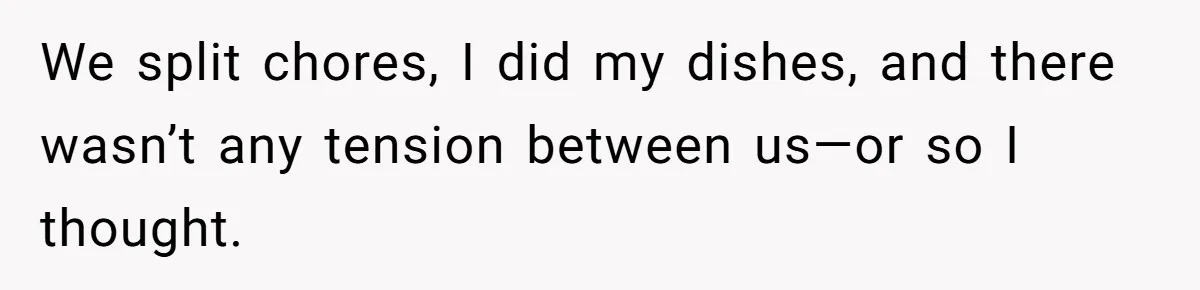 Roommate Demands He Moves Out Fast Then Panics When He Takes 'His Stuffs Only' We split chores, I did my dishes, and there wasn’t any tension between us—or so I thought.