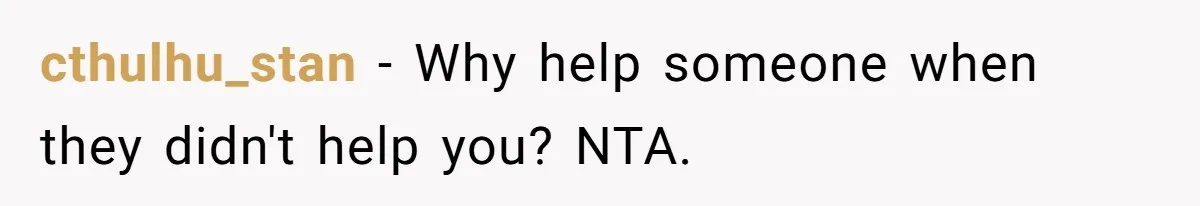 Family Expects Son’s College Fund - Dad Gives It to the Teen Who Was There When They Weren’t cthulhu_stan − Why help someone when they didn't help you? NTA.