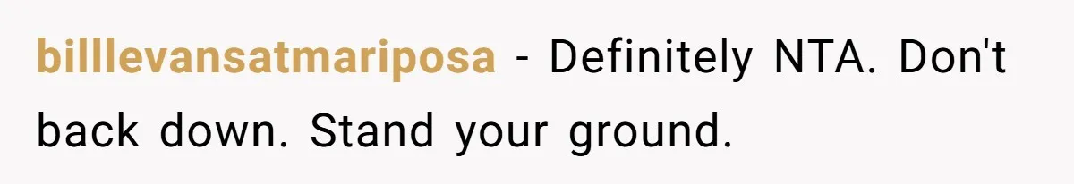 Mom Forces Tomboy Teen Into A Dress For The Wedding, Bride Steps In And All Hell Breaks Loose billlevansatmariposa − Definitely NTA. Don't back down. Stand your ground.