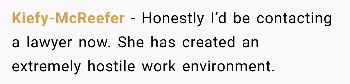 Man Accused Of S**ual Assault After Saving Coworker’s Life, Is He Wrong For Treating Her Differently Now? Kiefy-McReefer − Honestly I’d be contacting a lawyer now. She has created an extremely hostile work environment.