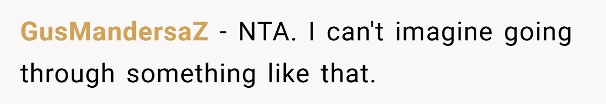 Man Accused Of S**ual Assault After Saving Coworker’s Life, Is He Wrong For Treating Her Differently Now? GusMandersaZ − NTA. I can't imagine going through something like that.
