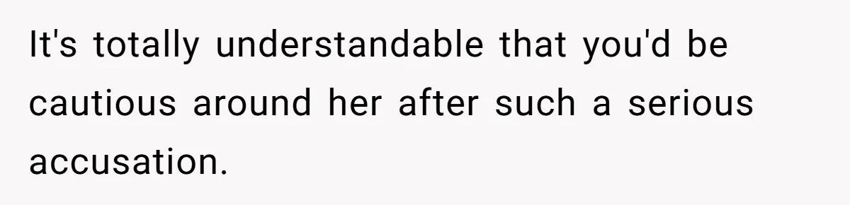 Man Accused Of S**ual Assault After Saving Coworker’s Life, Is He Wrong For Treating Her Differently Now? It's totally understandable that you'd be cautious around her after such a serious accusation.