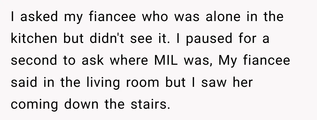 He Banned His Future MIL After She Stole His Son’s Journal, and Now the Entire Family Wants the Wedding Cancelled I asked my fiancee who was alone in the kitchen but didn't see it. I paused for a second to ask where MIL was, My fiancee said in the living...