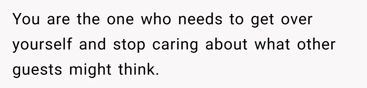 Fiancé Asks For A Seat For His Deceased Son At Their Wedding, Bride Tells Him To 'Get Over Himself' You are the one who needs to get over yourself and stop caring about what other guests might think.