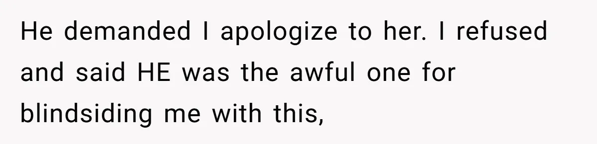 Sister Exposes Brother's Fiancée As Former High School Bully During Festive Family Engagement Party He demanded I apologize to her. I refused and said HE was the awful one for blindsiding me with this,