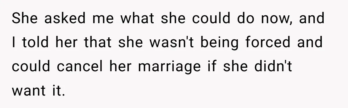 Dad Steps In After Dowry Demand - Was He Wrong for Urging His Daughter to Call Off the Wedding? She asked me what she could do now, and I told her that she wasn't being forced and could cancel her marriage if she didn't want it.