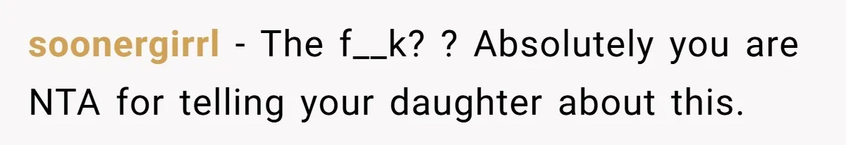 Dad Steps In After Dowry Demand - Was He Wrong for Urging His Daughter to Call Off the Wedding? soonergirrl − The f__k? ? Absolutely you are NTA for telling your daughter about this.