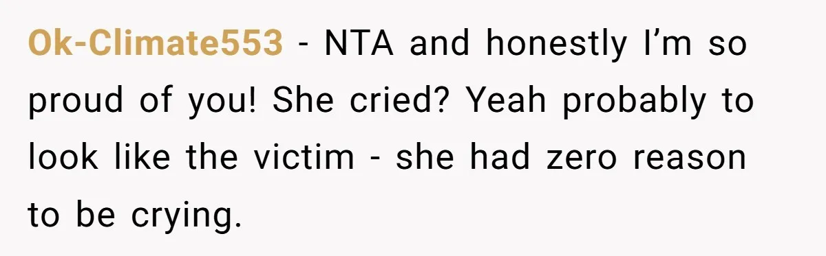 Sister Exposes Brother's Fiancée As Former High School Bully During Festive Family Engagement Party Ok-Climate553 − NTA and honestly I’m so proud of you! She cried? Yeah probably to look like the victim - she had zero reason to be crying.