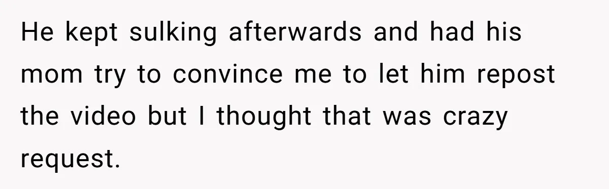 He Canceled the Family Trip After His Stepson Destroyed His Plants, and Now Everyone Is Taking Sides He kept sulking afterwards and had his mom try to convince me to let him repost the video but I thought that was crazy request.