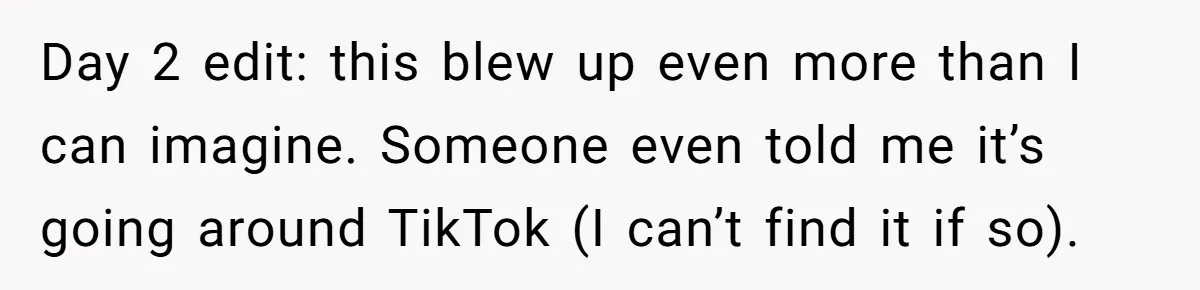 Woman Lets Her Cousin Get Engaged To Her 'Summer Camp Fling', Now She’s Being Blamed For Not Telling Her Day 2 edit: this blew up even more than I can imagine. Someone even told me it’s going around TikTok (I can’t find it if so).