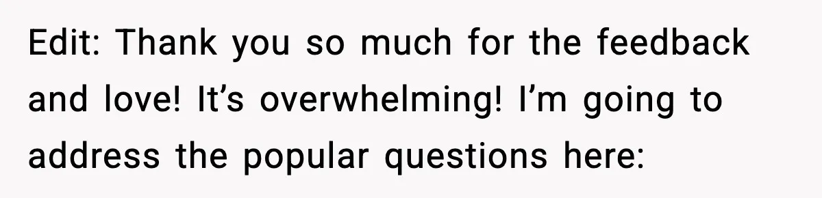 When Parents Cheer Only for Their ‘Golden’ Son, Daughter Says ‘Bye’ at Her Wedding Edit: Thank you so much for the feedback and love! It’s overwhelming! I’m going to address the popular questions here: