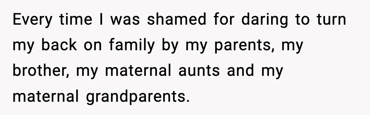 When Parents Cheer Only for Their ‘Golden’ Son, Daughter Says ‘Bye’ at Her Wedding Every time I was shamed for daring to turn my back on family by my parents, my brother, my maternal aunts and my maternal grandparents.
