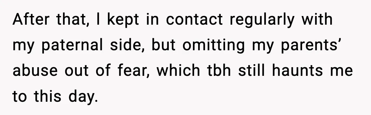 When Parents Cheer Only for Their ‘Golden’ Son, Daughter Says ‘Bye’ at Her Wedding After that, l kept in contact regularly with my paternal side, but omitting my parents’ abuse out of fear, which tbh still haunts me to this day.