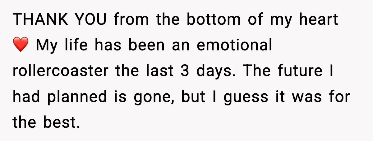 Girlfriend Fires Back After Boyfriend Demands Headscarf Once They Get Engaged THANK YOU from the bottom of my heart ❤️ My life has been an emotional rollercoaster the last 3 days. The future I had planned is gone, but I guess...