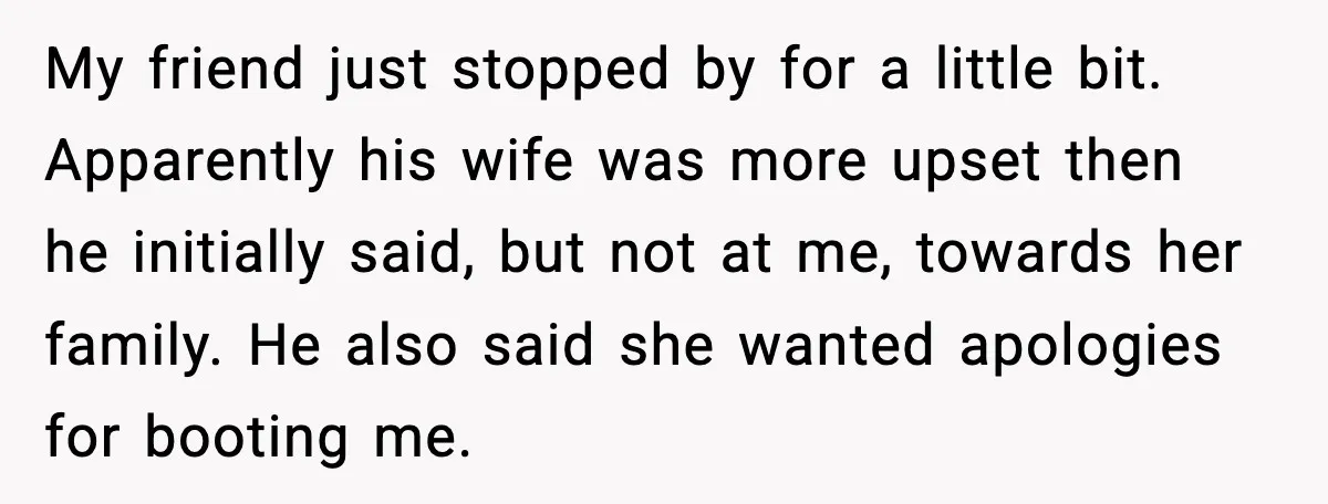 Hungry Wedding Guest Orders Pizza When In Laws Eat All The Food My friend just stopped by for a little bit. Apparently his wife was more upset then he initially said, but not at me, towards her family. He also said she...