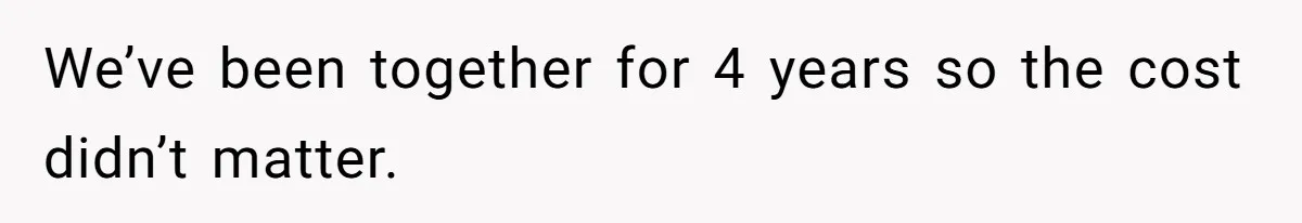 Boyfriend Insults Girlfriend’s Past In Front Of Friends, Shocked When She Leaves With His Gift We’ve been together for 4 years so the cost didn’t matter.