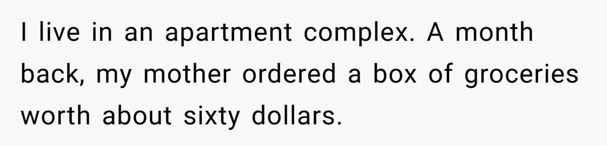Man Steals Neighbor’s $60 Groceries, Gets His $24 Pizza “Returned” In Savage Revenge I live in an apartment complex. A month back, my mother ordered a box of groceries worth about sixty dollars.