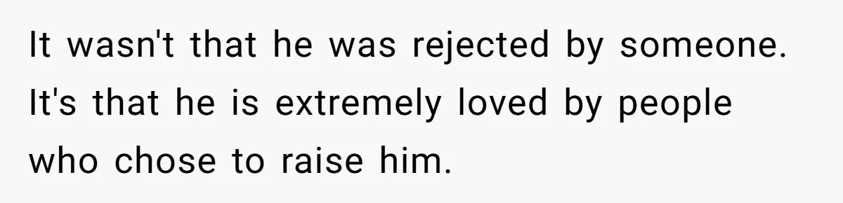 Brother Raises Abandoned Sibling, Now Everyone’s Mad The Kid Calls Him “Dad” It wasn't that he was rejected by someone. It's that he is extremely loved by people who chose to raise him.