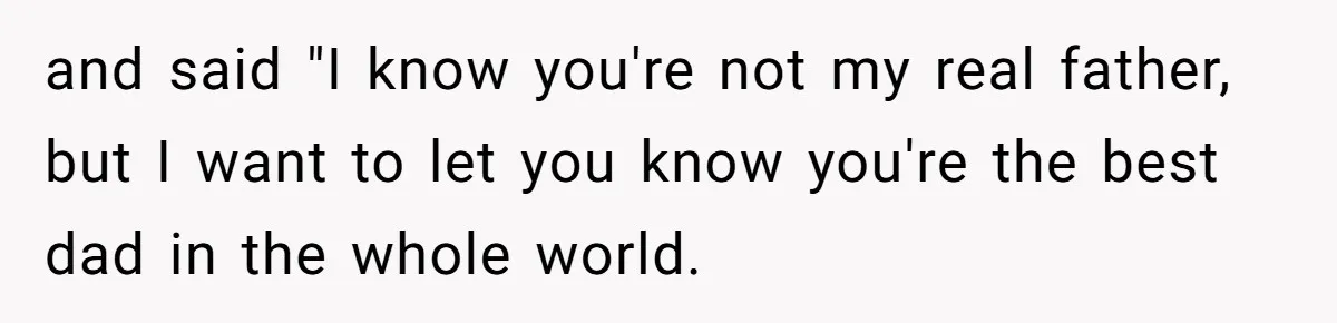 Brother Raises Abandoned Sibling, Now Everyone’s Mad The Kid Calls Him “Dad” and said "I know you're not my real father, but I want to let you know you're the best dad in the whole world.