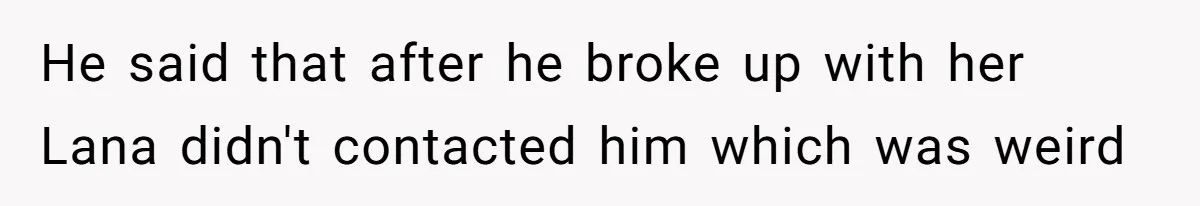 Bryce’s Parents Call Out Ex-Girlfriend After She Smashes His Christmas Car He said that after he broke up with her Lana didn't contacted him which was weird