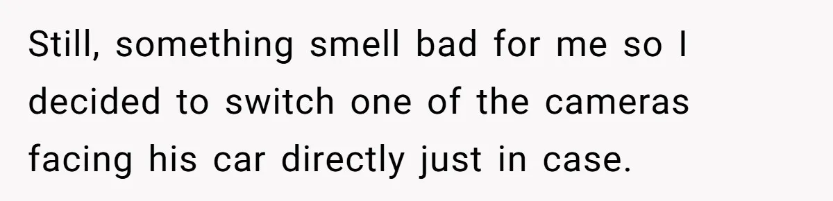 Bryce’s Parents Call Out Ex-Girlfriend After She Smashes His Christmas Car Still, something smell bad for me so I decided to switch one of the cameras facing his car directly just in case.
