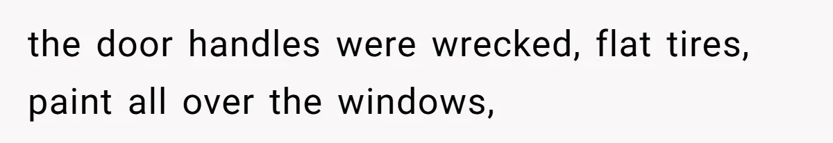 Bryce’s Parents Call Out Ex-Girlfriend After She Smashes His Christmas Car the door handles were wrecked, flat tires, paint all over the windows,