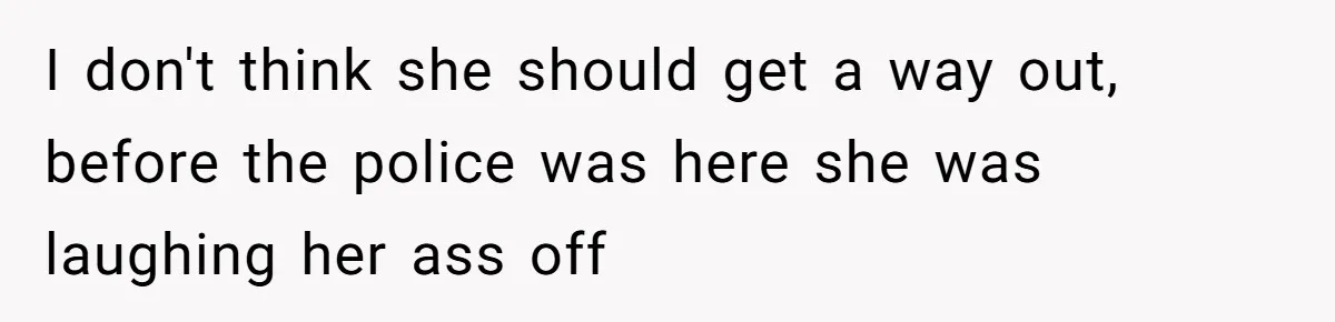 Bryce’s Parents Call Out Ex-Girlfriend After She Smashes His Christmas Car I don't think she should get a way out, before the police was here she was laughing her ass off