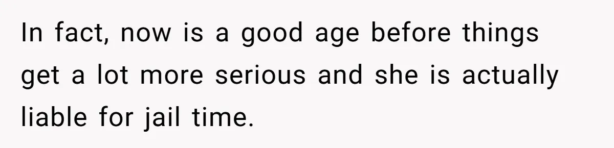 Bryce’s Parents Call Out Ex-Girlfriend After She Smashes His Christmas Car In fact, now is a good age before things get a lot more serious and she is actually liable for jail time.