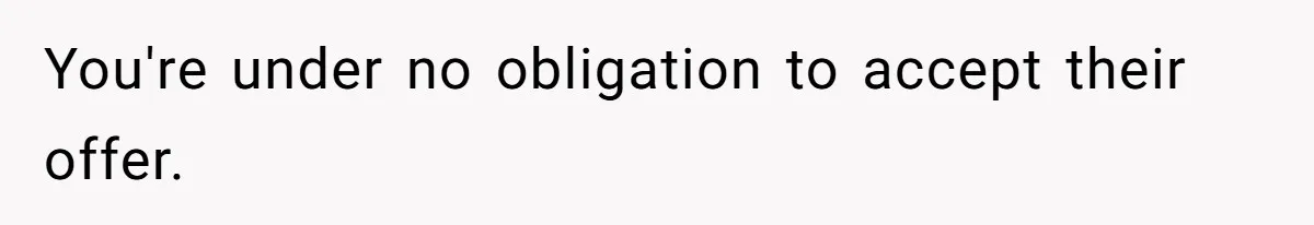Bryce’s Parents Call Out Ex-Girlfriend After She Smashes His Christmas Car You're under no obligation to accept their offer.