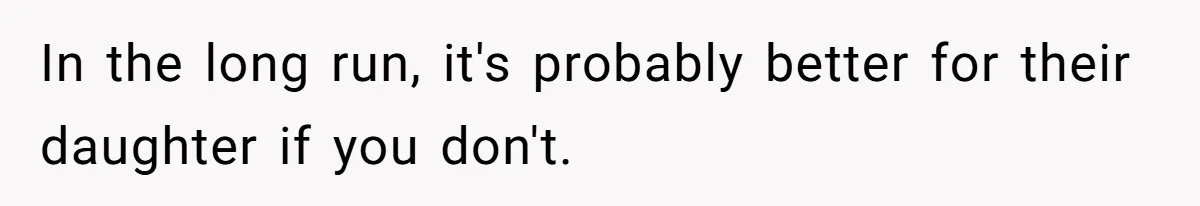 Bryce’s Parents Call Out Ex-Girlfriend After She Smashes His Christmas Car In the long run, it's probably better for their daughter if you don't.