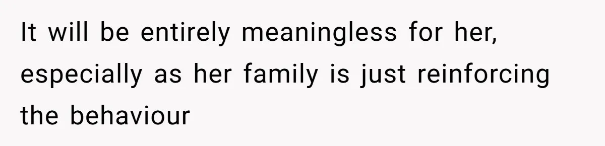 Bryce’s Parents Call Out Ex-Girlfriend After She Smashes His Christmas Car It will be entirely meaningless for her, especially as her family is just reinforcing the behaviour