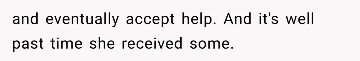 Bryce’s Parents Call Out Ex-Girlfriend After She Smashes His Christmas Car and eventually accept help. And it's well past time she received some.