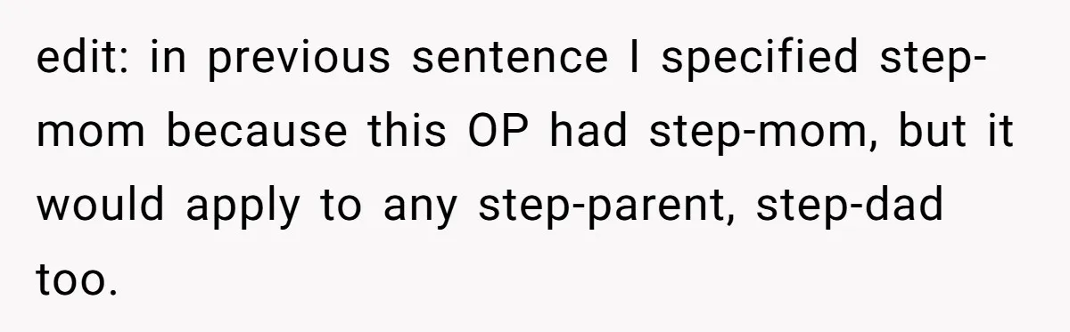 Stepdaughter Refuses To Help With Disabled Stepsister, Says It’s Not Her Problem – Is She A Jerk? edit: in previous sentence I specified step-mom because this OP had step-mom, but it would apply to any step-parent, step-dad too.