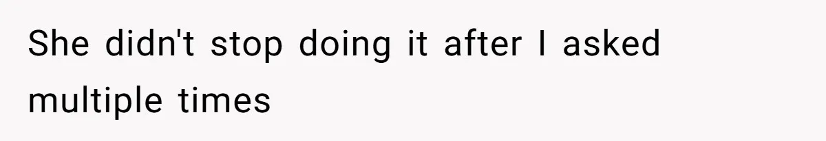 Coworker Calls Her “Slim” For Days, Cries When She Fires Back With One Word She didn't stop doing it after I asked multiple times