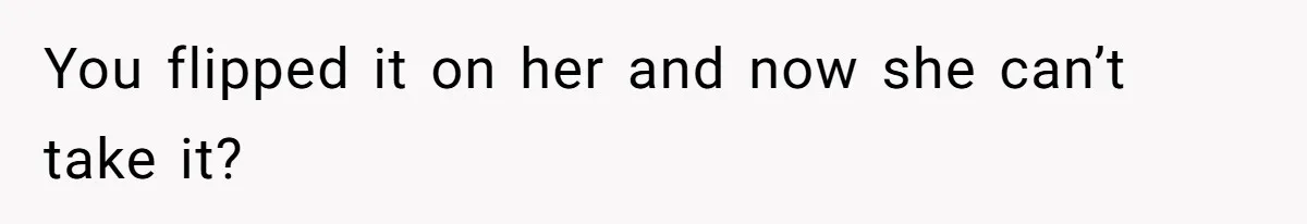 Coworker Calls Her “Slim” For Days, Cries When She Fires Back With One Word You flipped it on her and now she can’t take it?