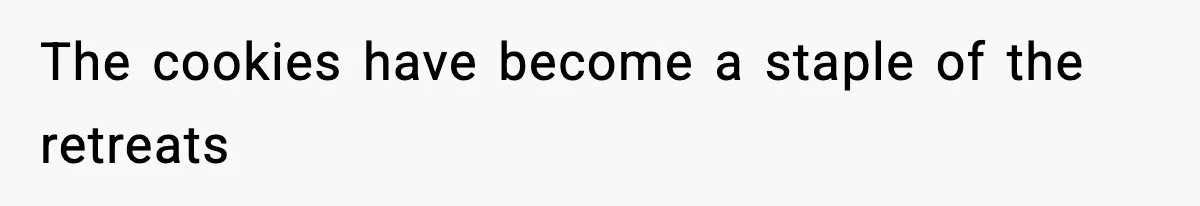 Woman Considers Quitting Cookies After Her Workplace Treats Her Like A Snack Machine The cookies have become a staple of the retreats